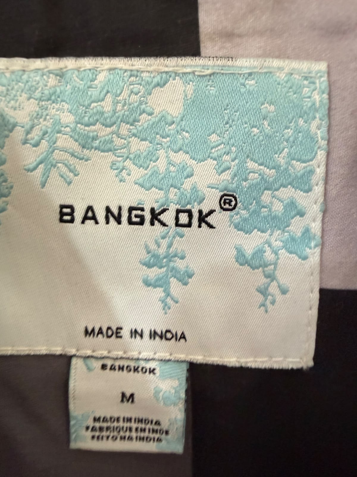 Bangkok Geometric Print Short Sleeve Shirt