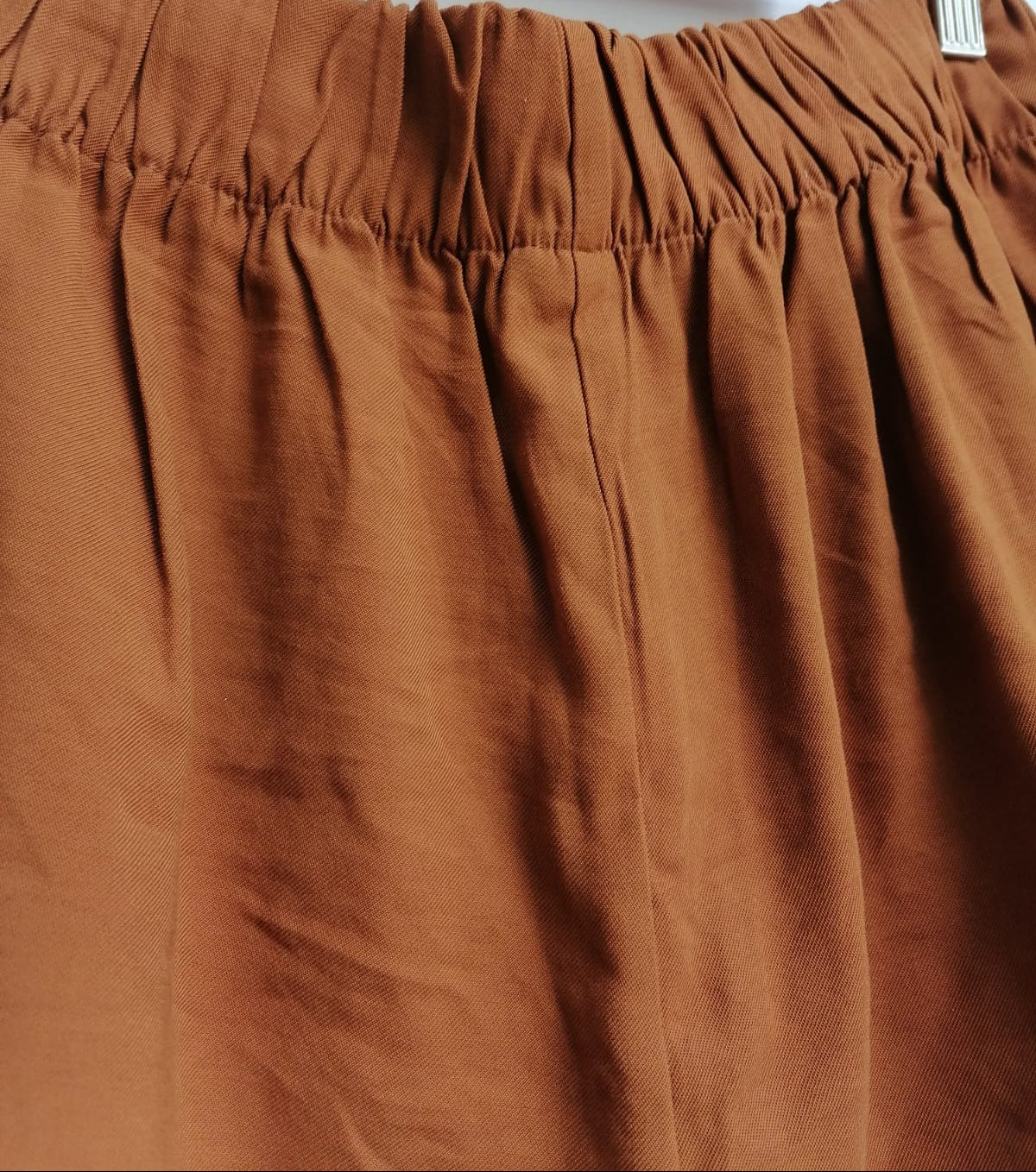 Jacqueline de Yong by ONLY Women's Brown High-Waist Drawstring Shorts
