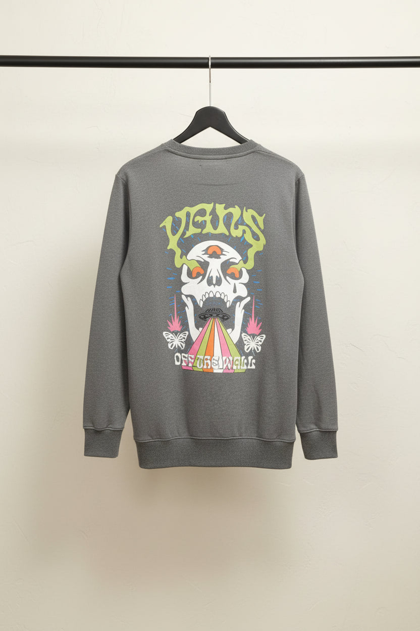 Vans Off The Wall Graphic Crewneck Sweatshirt