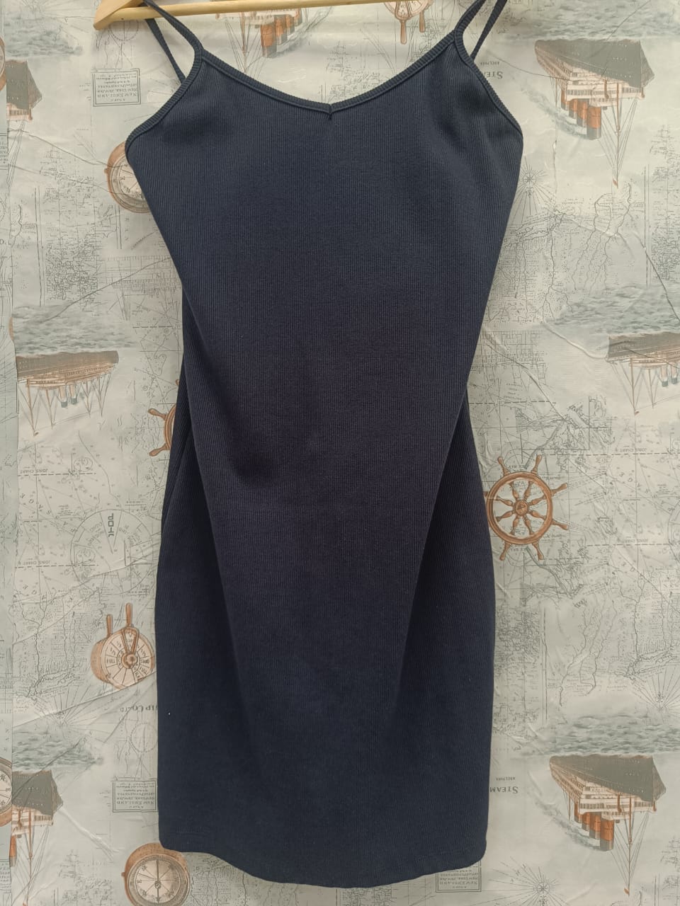 SHEIN Women's Charcoal Ribbed Bodycon Mini Dress