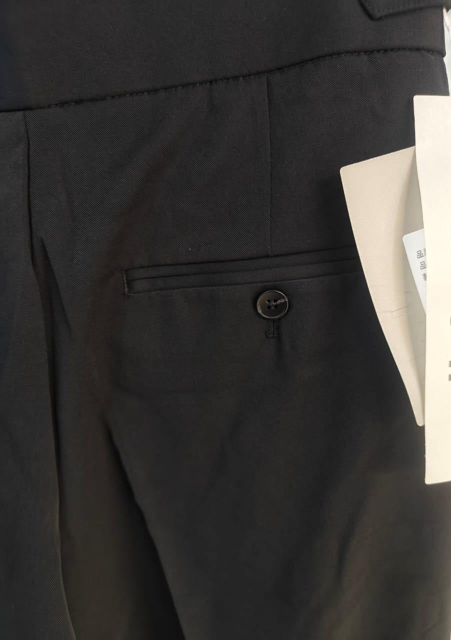 J.Jn Black Tailored Trousers with Adjustable Waist