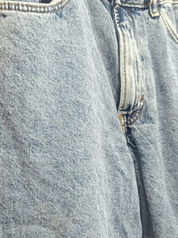 H&M Kids' Blue Acid Wash Denim Shorts
