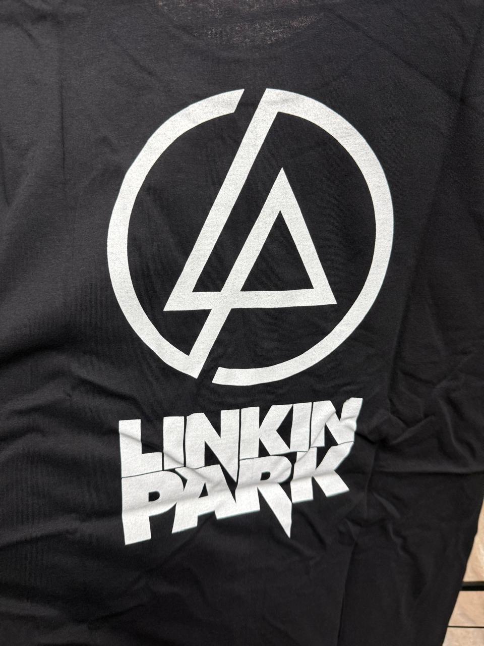 Thanabat Linkin Park Graphic Print Black T-Shirt