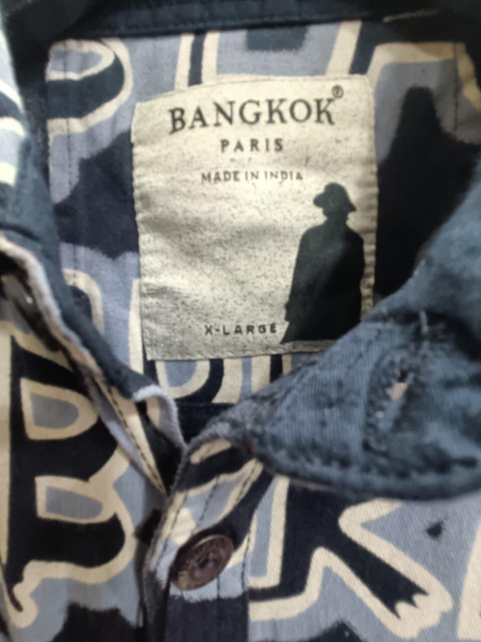 Men's BANGKOK PARIS Multicolor Printed Full Sleeve Casual Shirt