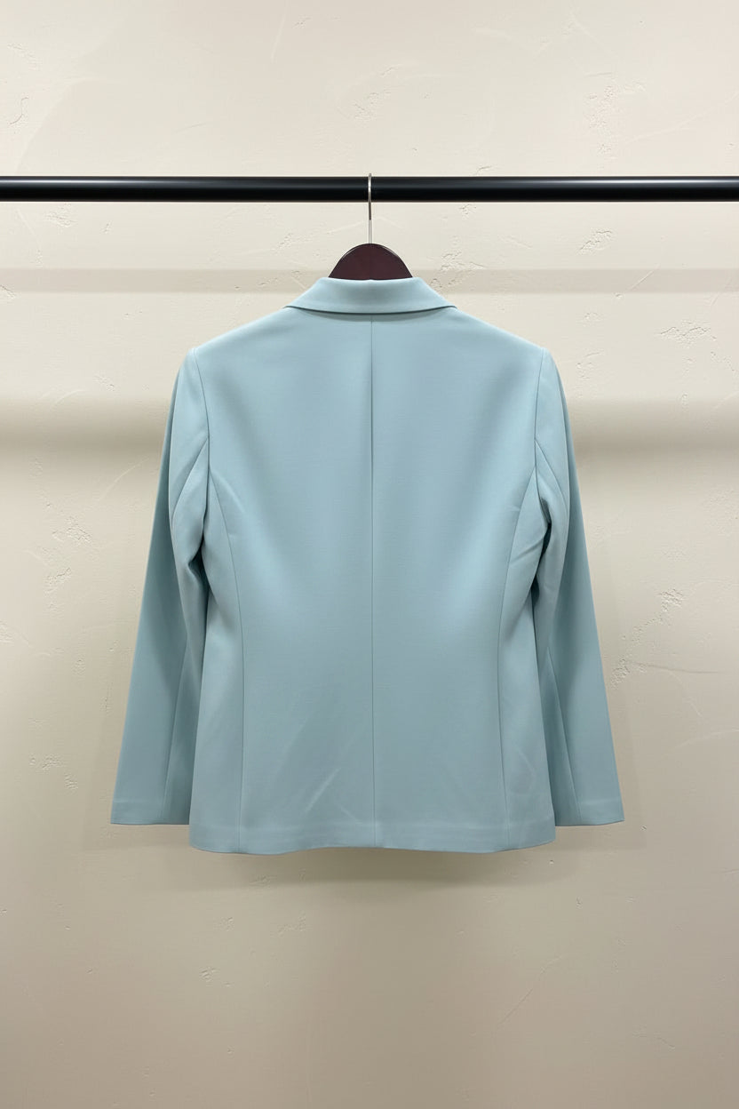 ACMI Women's Mint Green Tailored Blazer