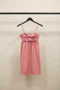 Tokyo Talkies Urban Pink Bow Detail Strappy Mini Dress