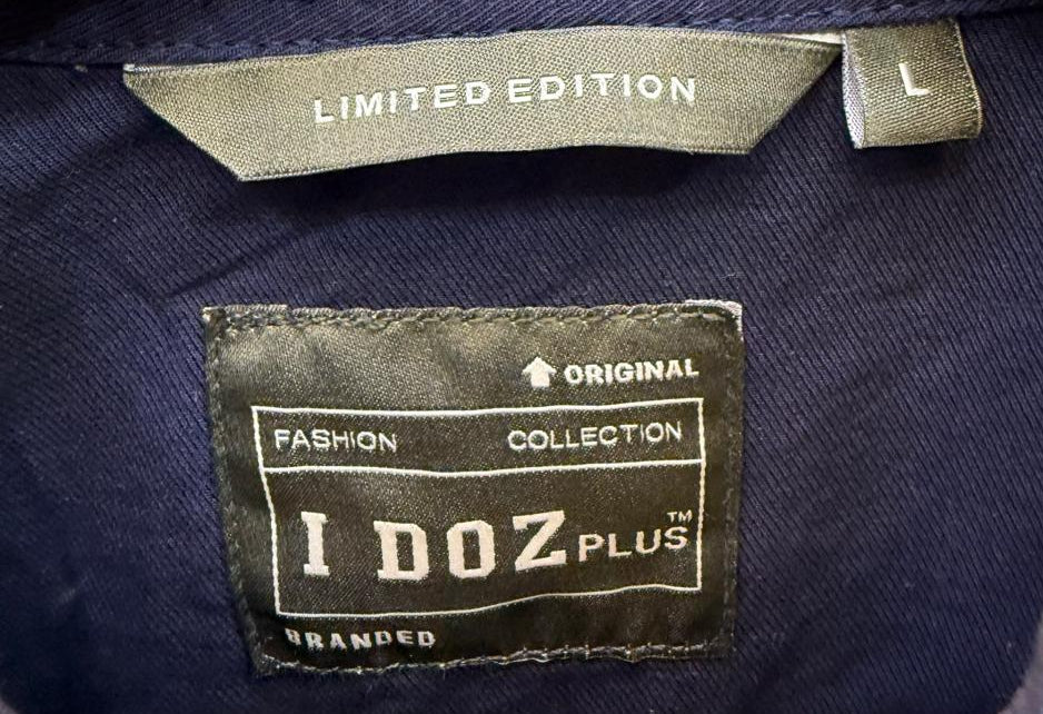 I DOZ PLUS Limited Edition Colorblock Long Sleeve Shirt