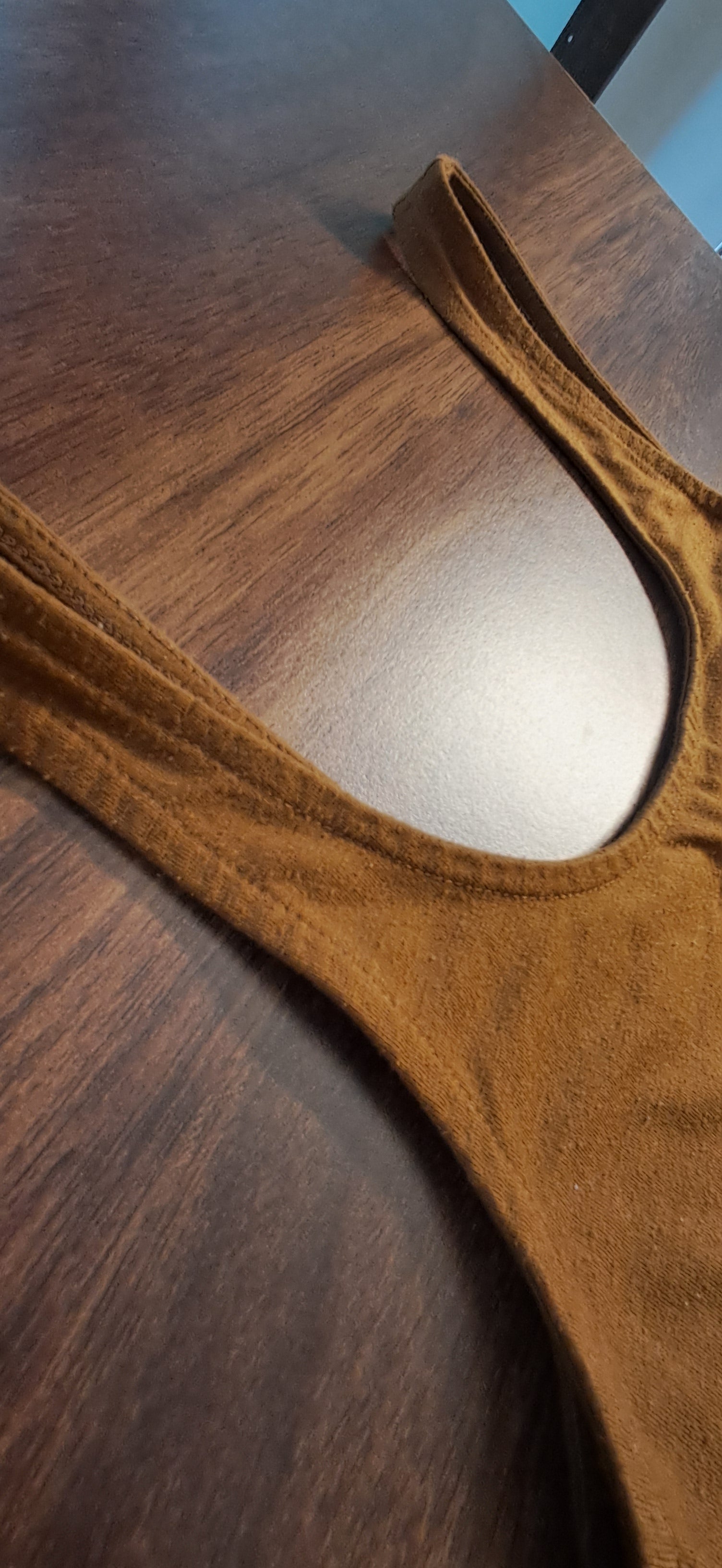 Forever 21 Women's Brown Cotton Spandex Crop Tank Top