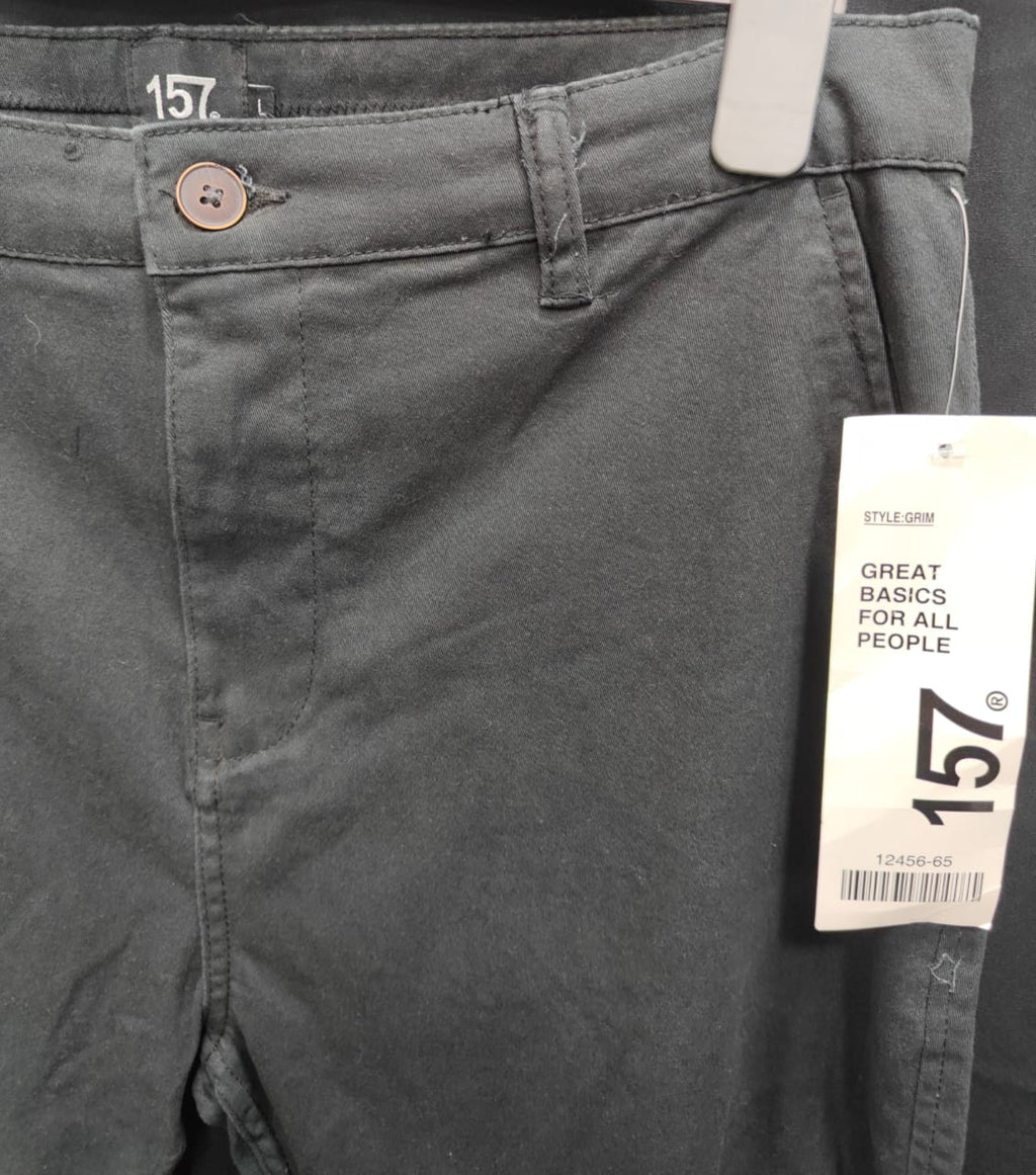 Men's 157. Dark Grey Slim Fit Chinos