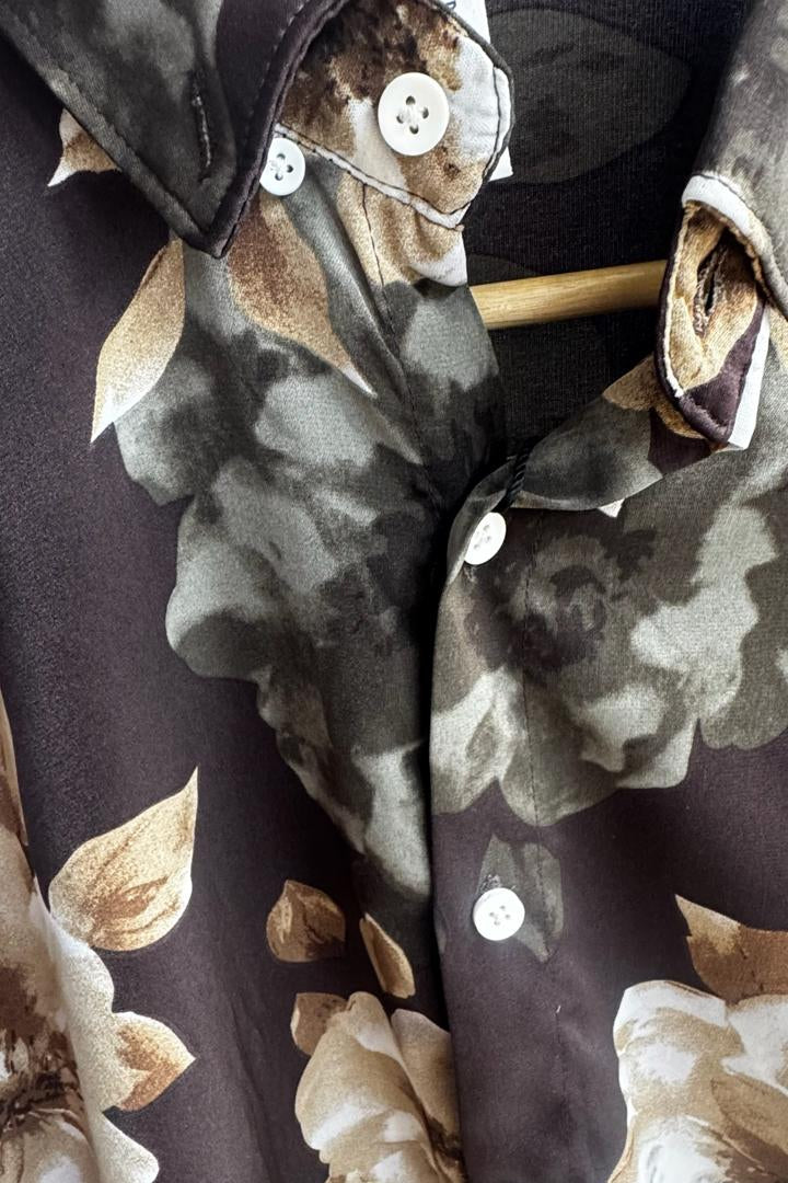 ICON Men's Floral Print Casual Shirt