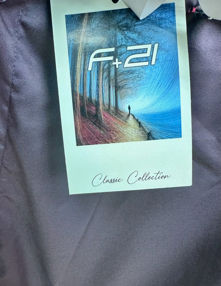 F+21 Men's Lavender Long Sleeve Casual Shirt