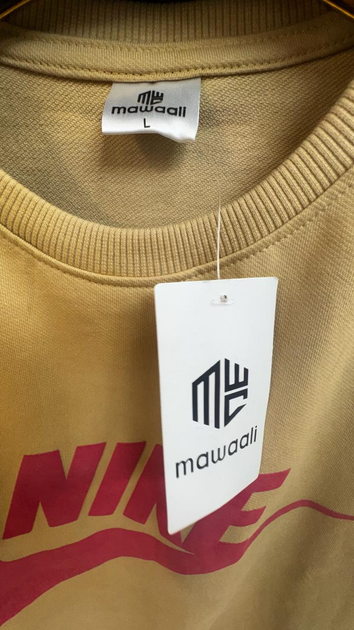 Men's Beige Nike SB Graphic Print T-shirt