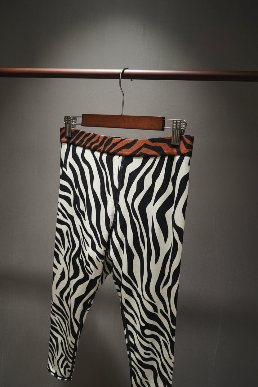 Puma Women's Zebra Print Activewear Leggings