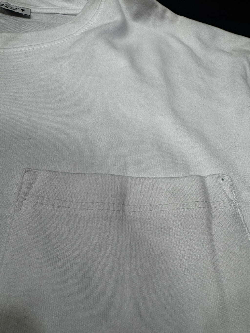 White Short Sleeve Pocket T-shirt