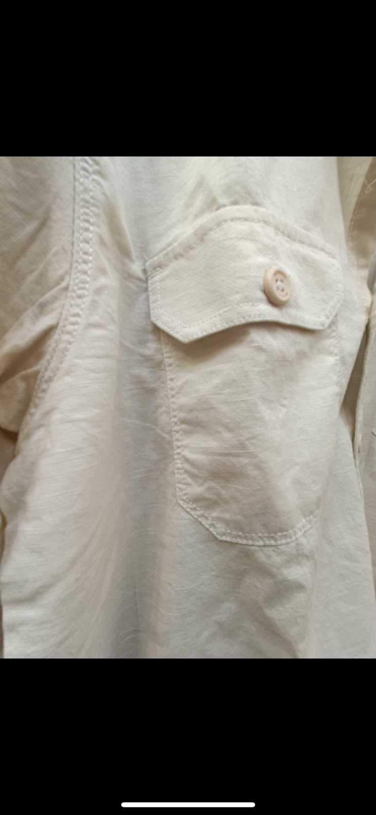 Mechanic London Men's Beige Long Sleeve Casual Shirt