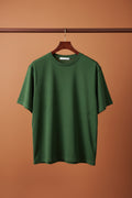UNIQLO U Green Cotton Short Sleeve T-shirt