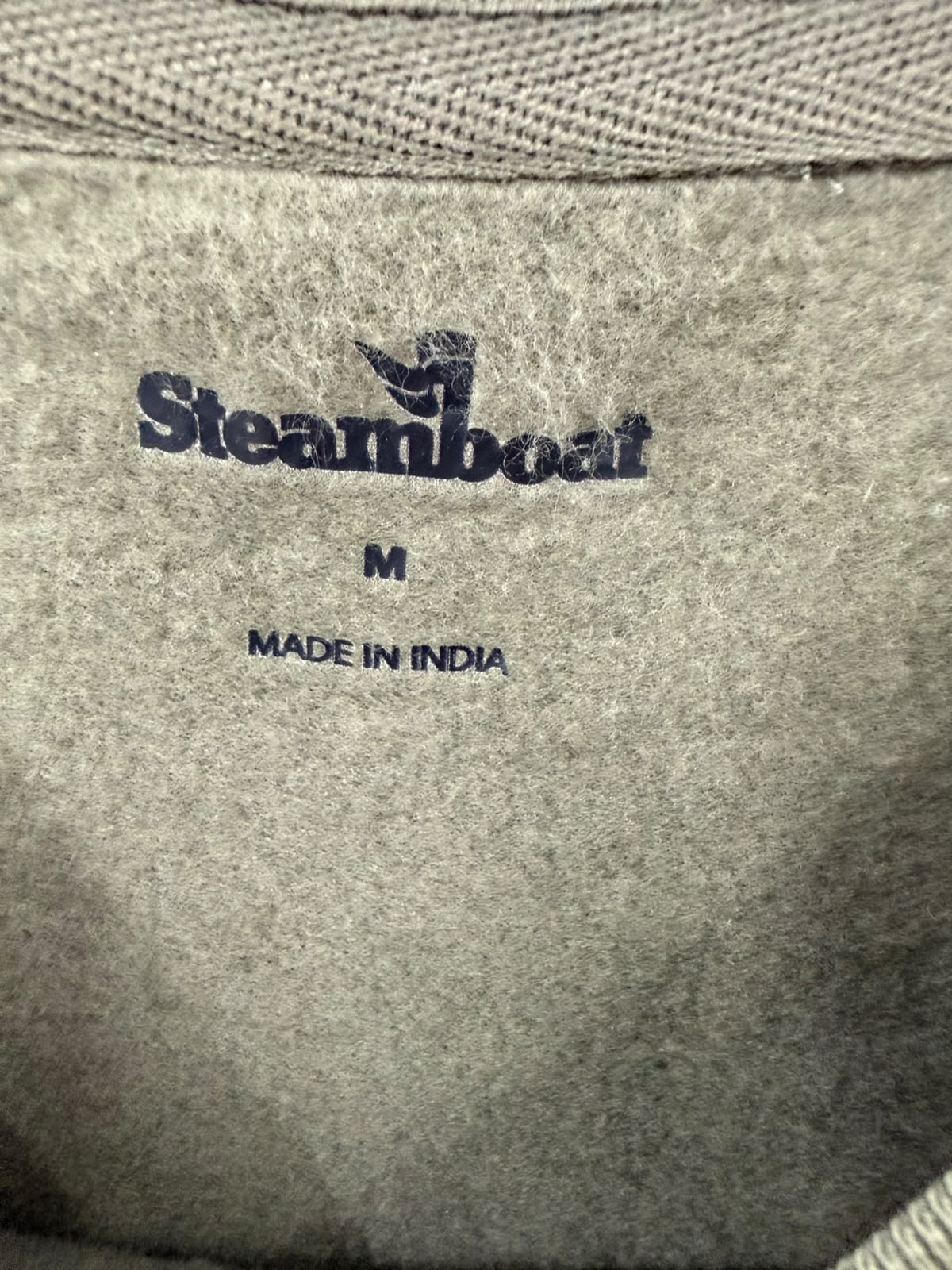 Steamboat Colorado St. Bernard Dog Graphic Olive Green Sweatshirt