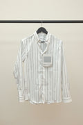 White Striped Full Sleeve Shirt