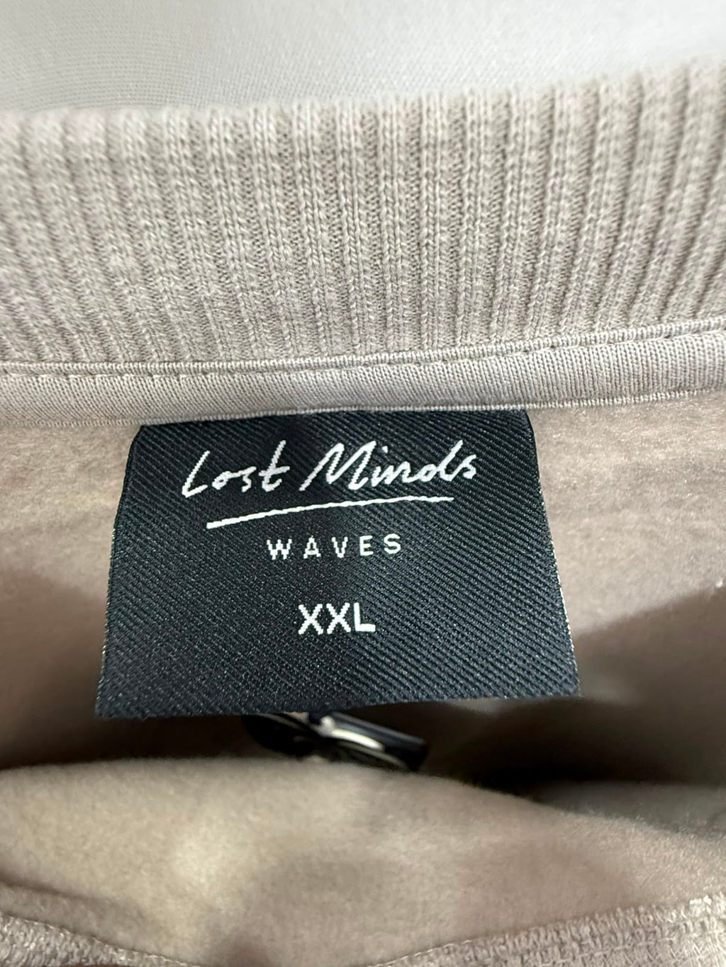 Lost Minds Waves Striped Crew Neck Sweatshirt