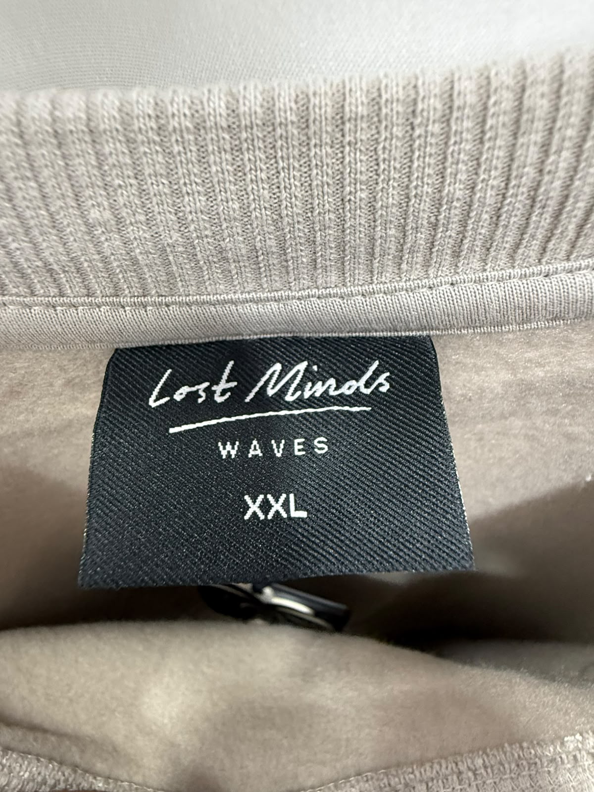 Lost Minds Waves Striped Crew Neck Sweatshirt
