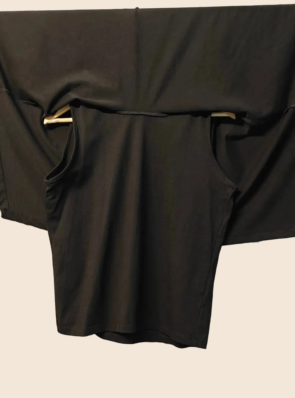 FEMMELLA Women's Black Layered Short Sleeve Top