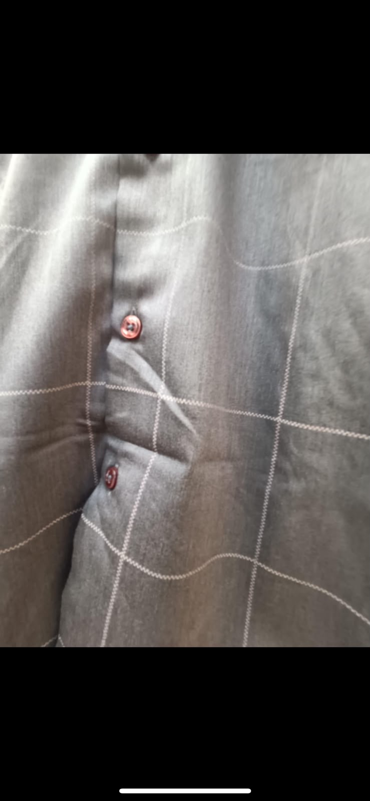 Men's Grey Checkered Full Sleeve Casual Shirt