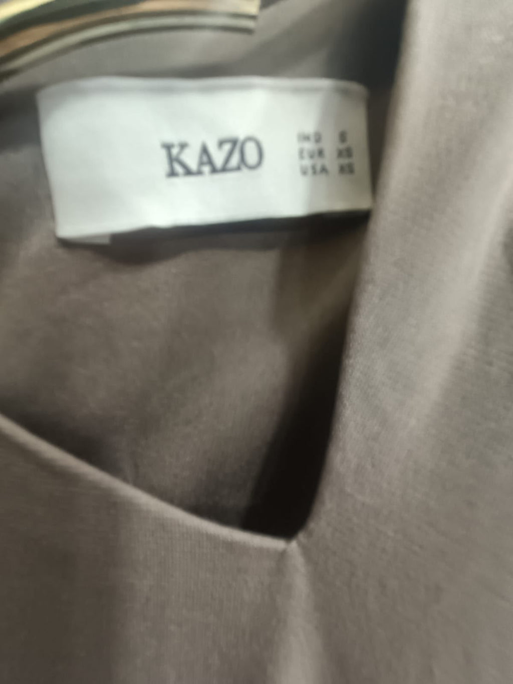 KAZE Women's Taupe Sleeveless Jumpsuit