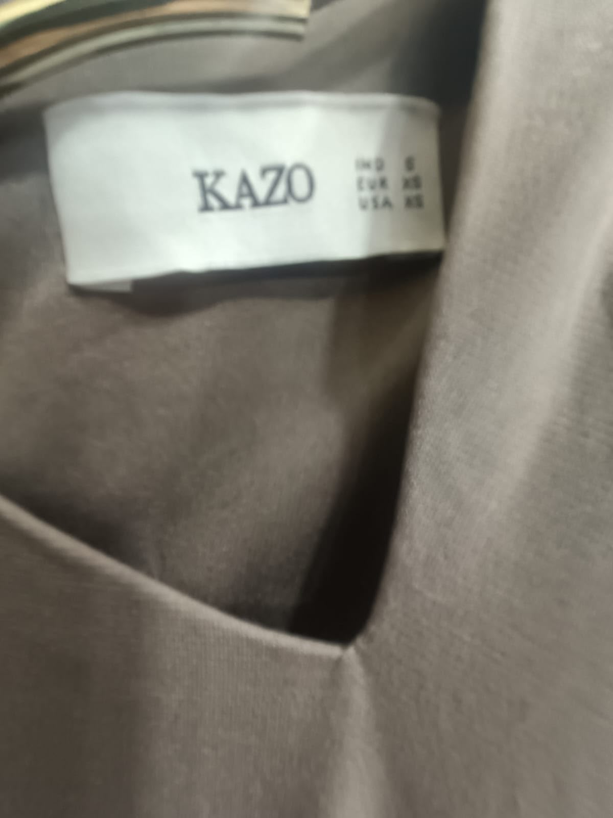 KAZE Women's Taupe Sleeveless Jumpsuit