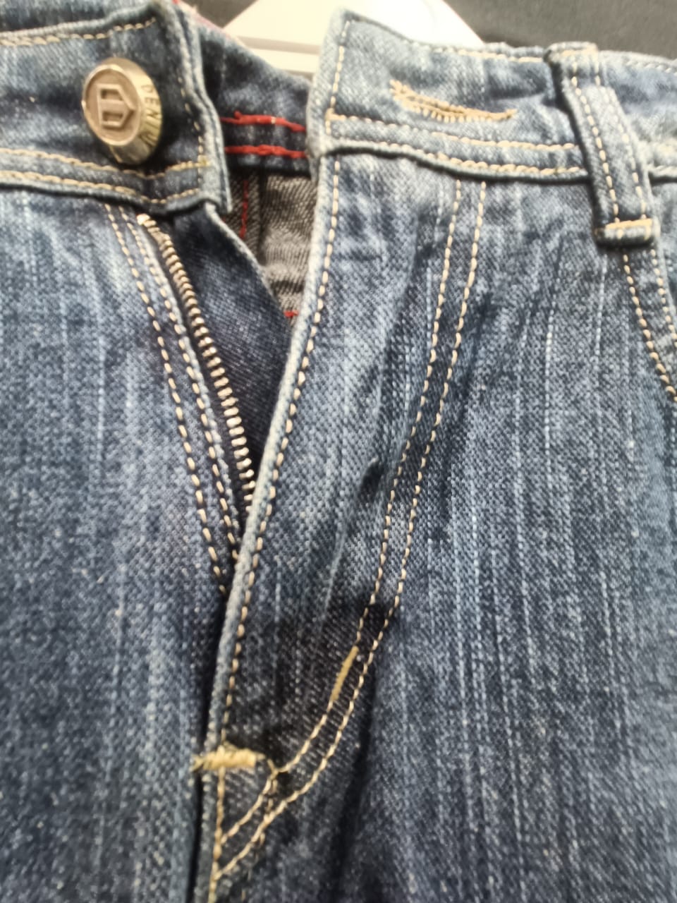 G-STAR Distressed Blue Denim Jeans