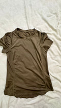 H&M Olive Green Short Sleeve Athletic T-shirt