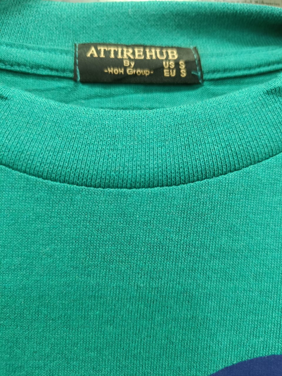 ATTIRHUB Green Heart Print Crop Top