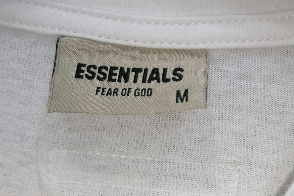 Essentials Fear of God White Short Sleeve T-shirt