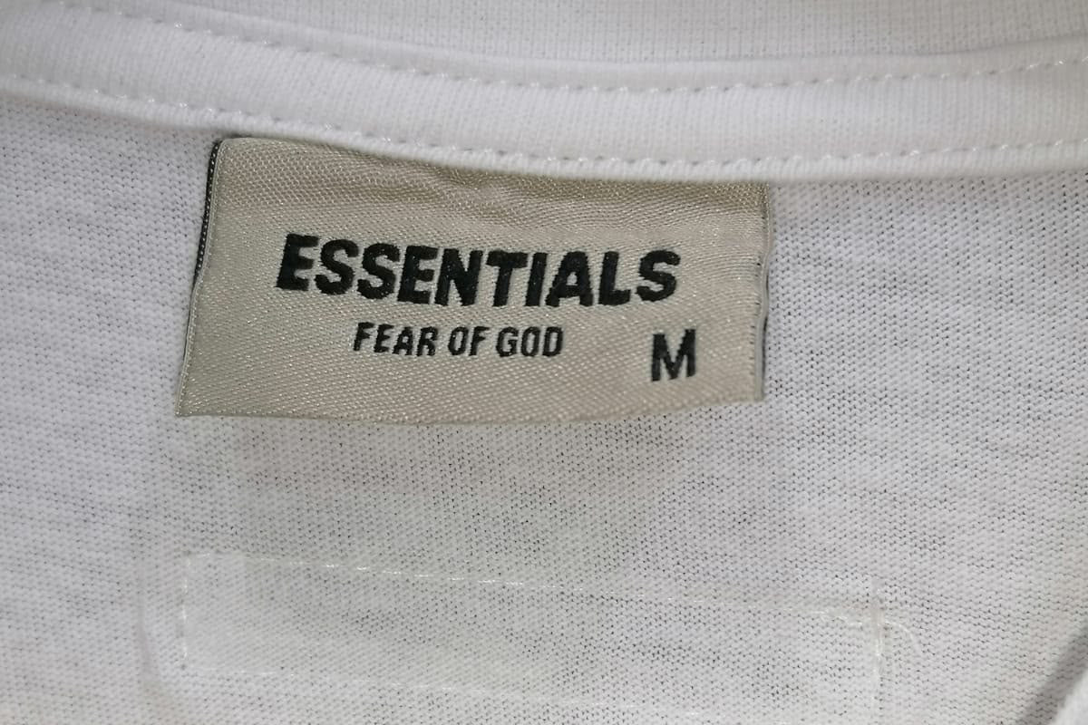 Essentials Fear of God White Short Sleeve T-shirt
