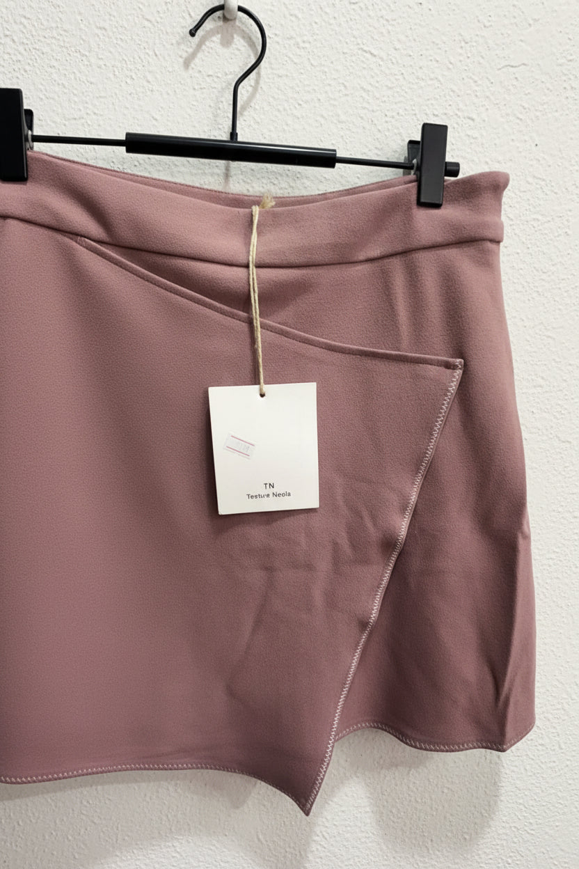 Texture Neola Women's Pink Asymmetric Mini Skirt