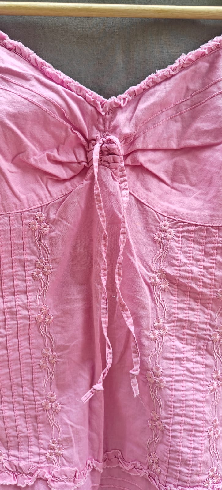 Esprit Pink Embroidered Cami Top