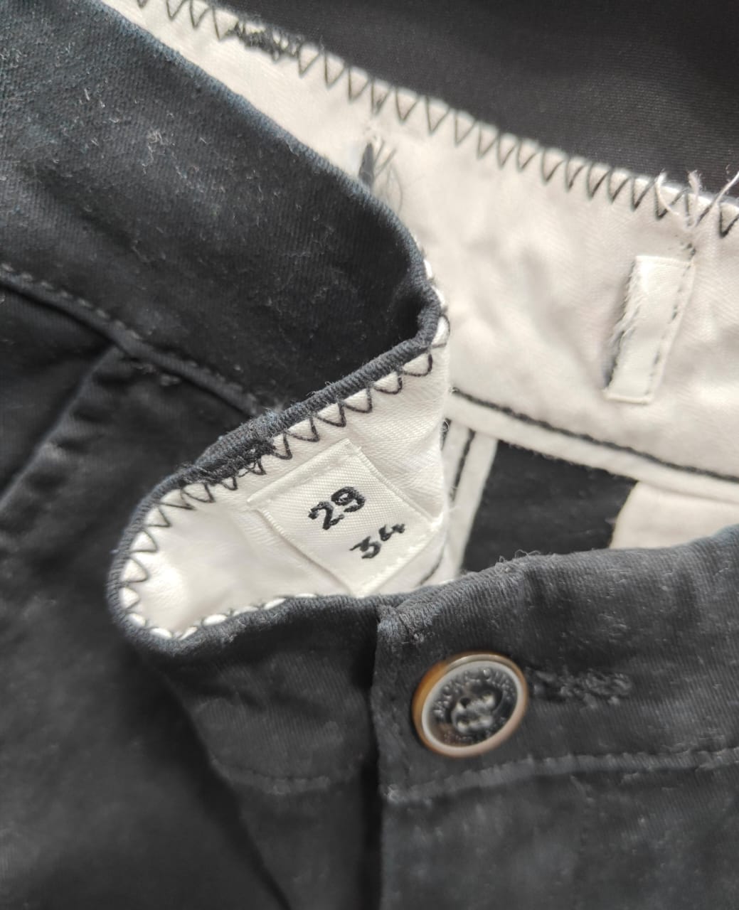 Men's Jack & Jones Black Slim Fit Trousers