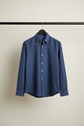 Men's NX-97 Navy Blue Long Sleeve Button-Down Shirt