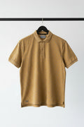 CHAPTERS Men's Mustard Printed Polo T-Shirt