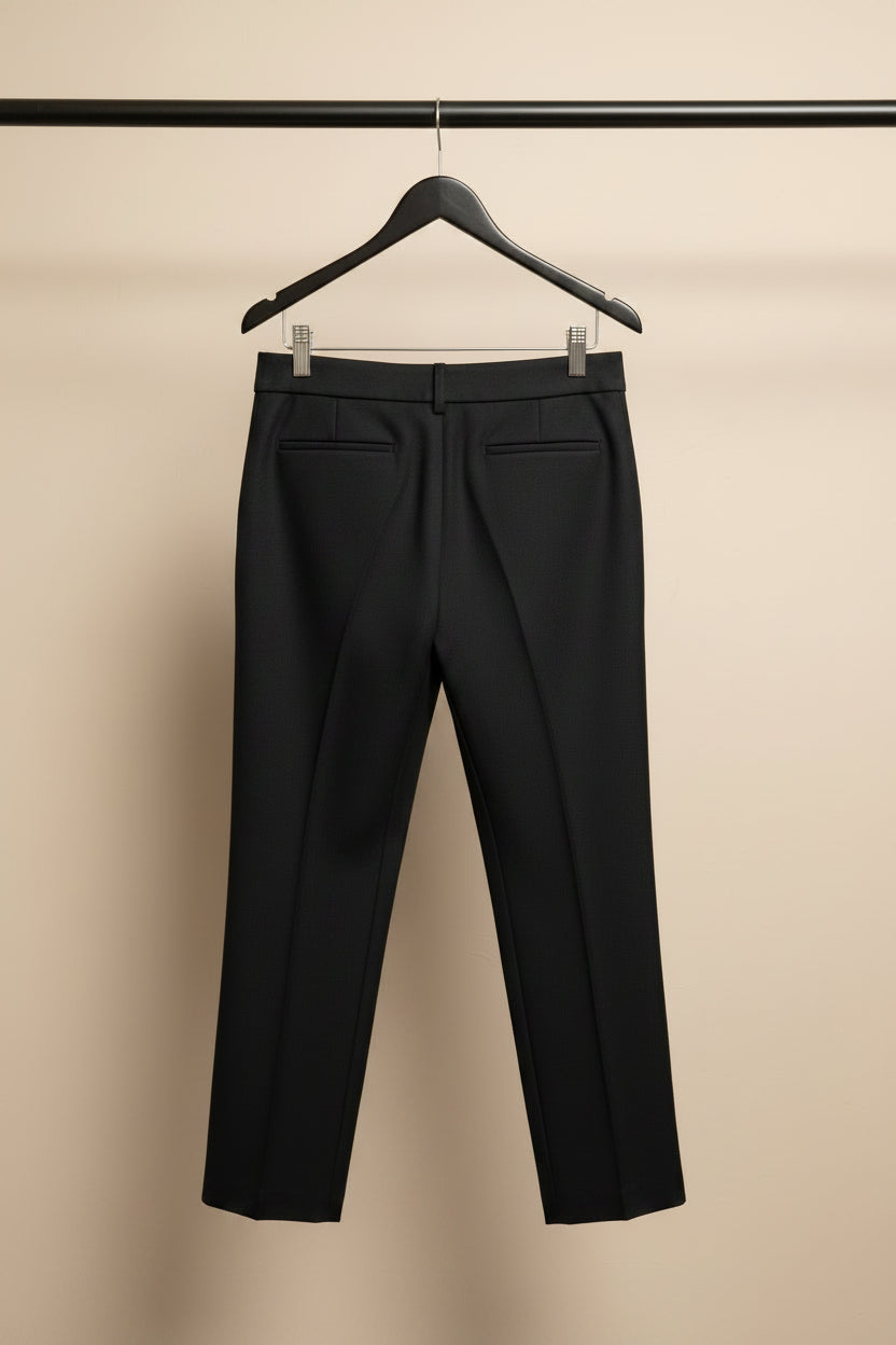 KOOLOOK Collection Women's Black Tailored Trousers