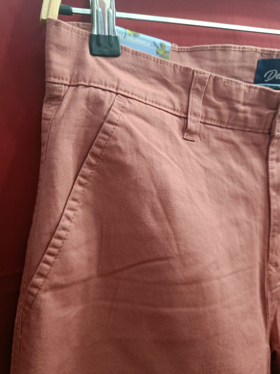 Men's Desert Dunes Rust Cotton Blend Regular Fit Knee-Length Shorts