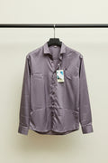 F+21 Men's Lavender Long Sleeve Casual Shirt