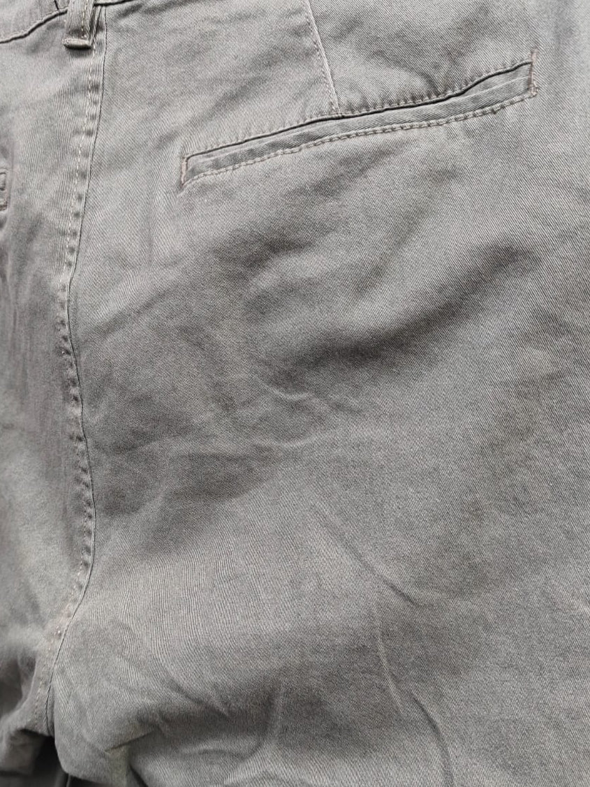 Men's Grey Cotton Chinos by 157.