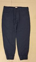 Levi's Navy Blue Cotton Blend Jogger Pants