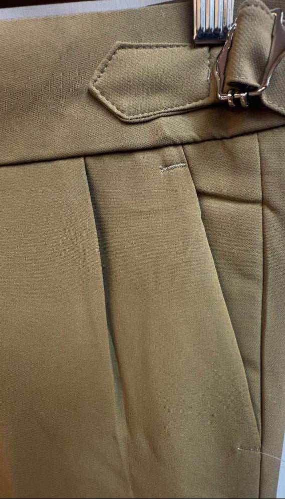 VAD-IT Lycra Skinny Fit Khaki Trousers