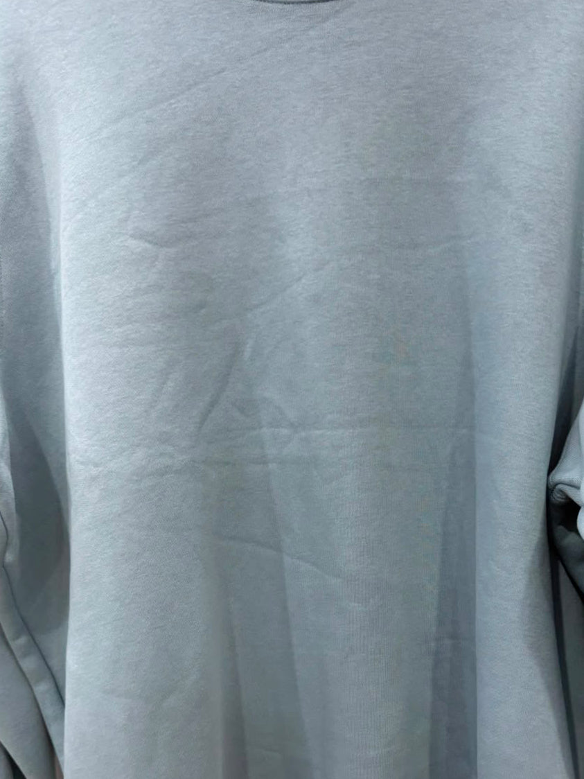 MENTAI 3X Large Light Blue Crew Neck Sweatshirt