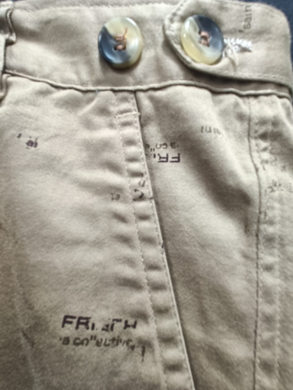 Wolf Rider Men's Beige Printed Casual Shorts