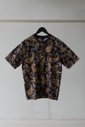 Men's Multicolor Paisley Print Short Sleeve T-shirt