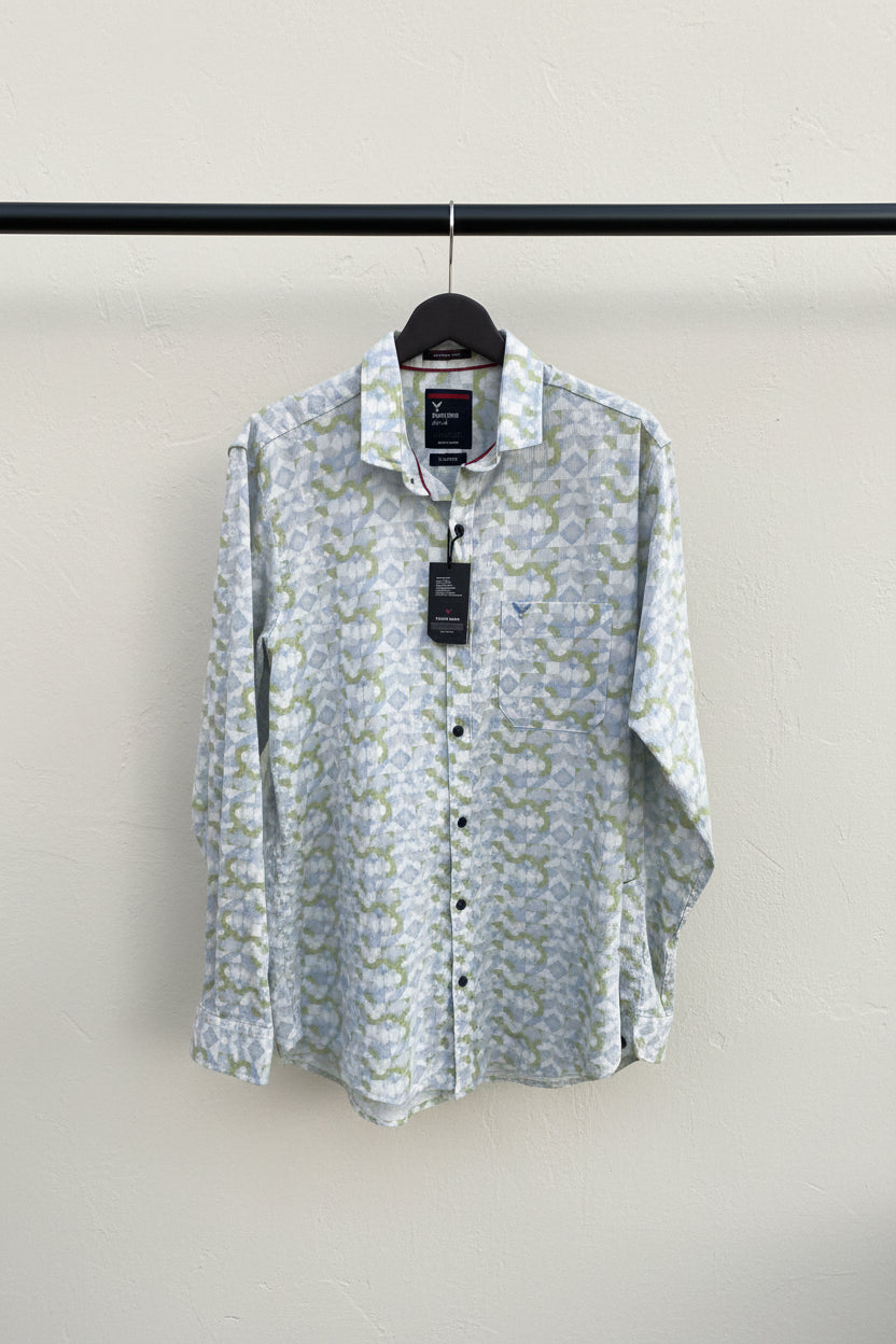 Kelvin Smith Men's X-Large Multicolor Printed Casual Shirt