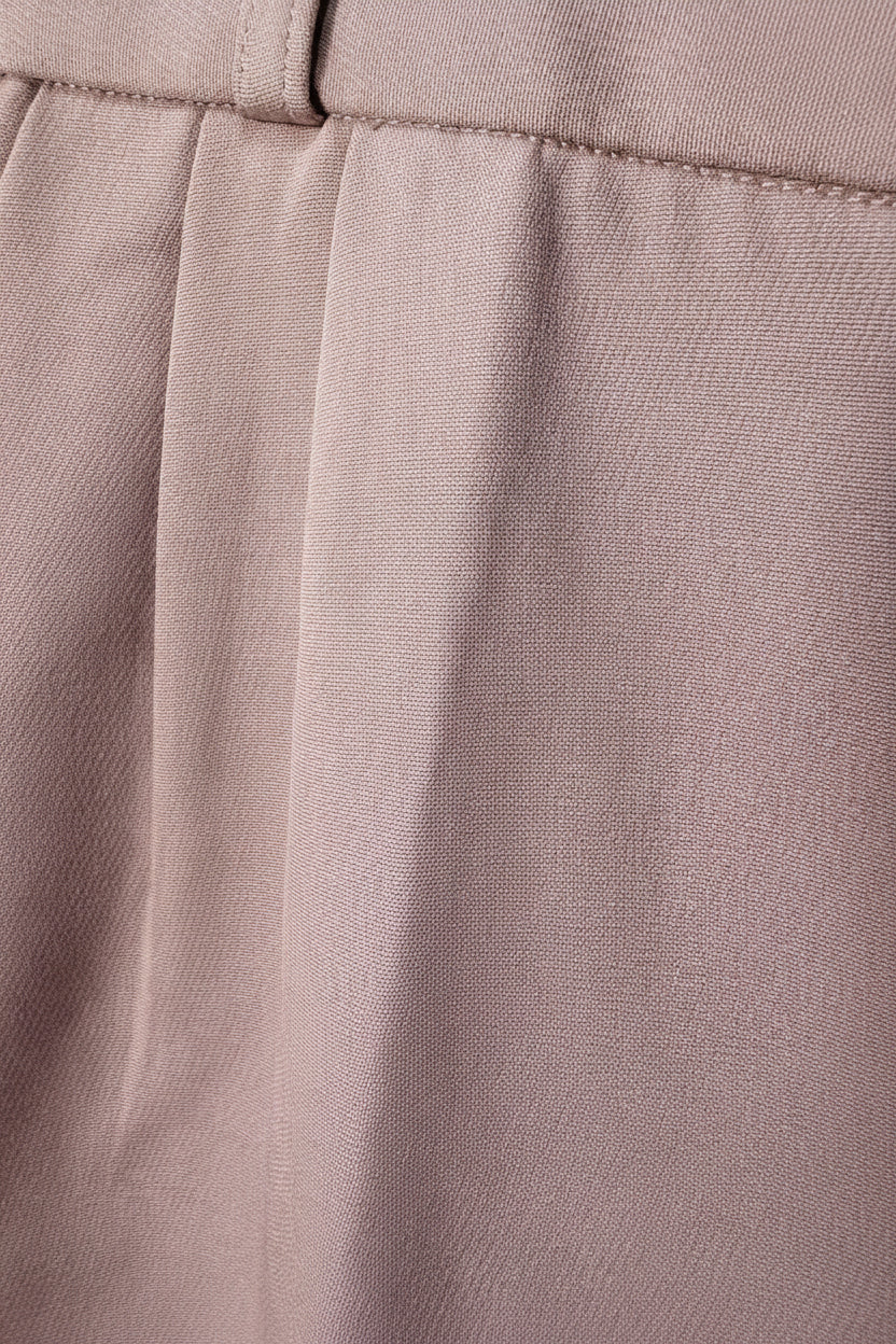 AC Fashionable Lavender Pleated Palazzo Pants