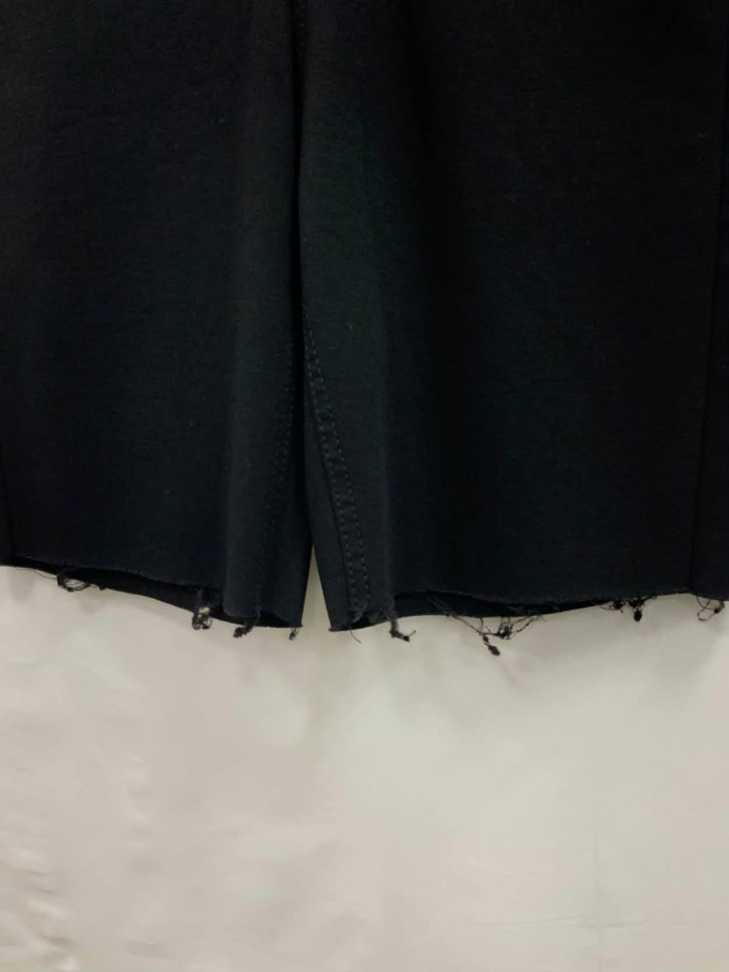 Women's Black Cut-Off Denim Shorts